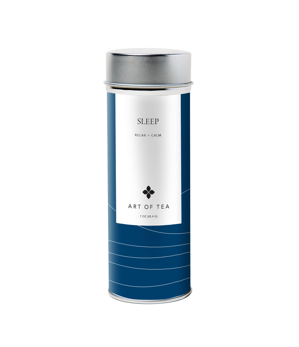 Art of Tea Sleep Tea cup steeping for a calming bedtime ritual.