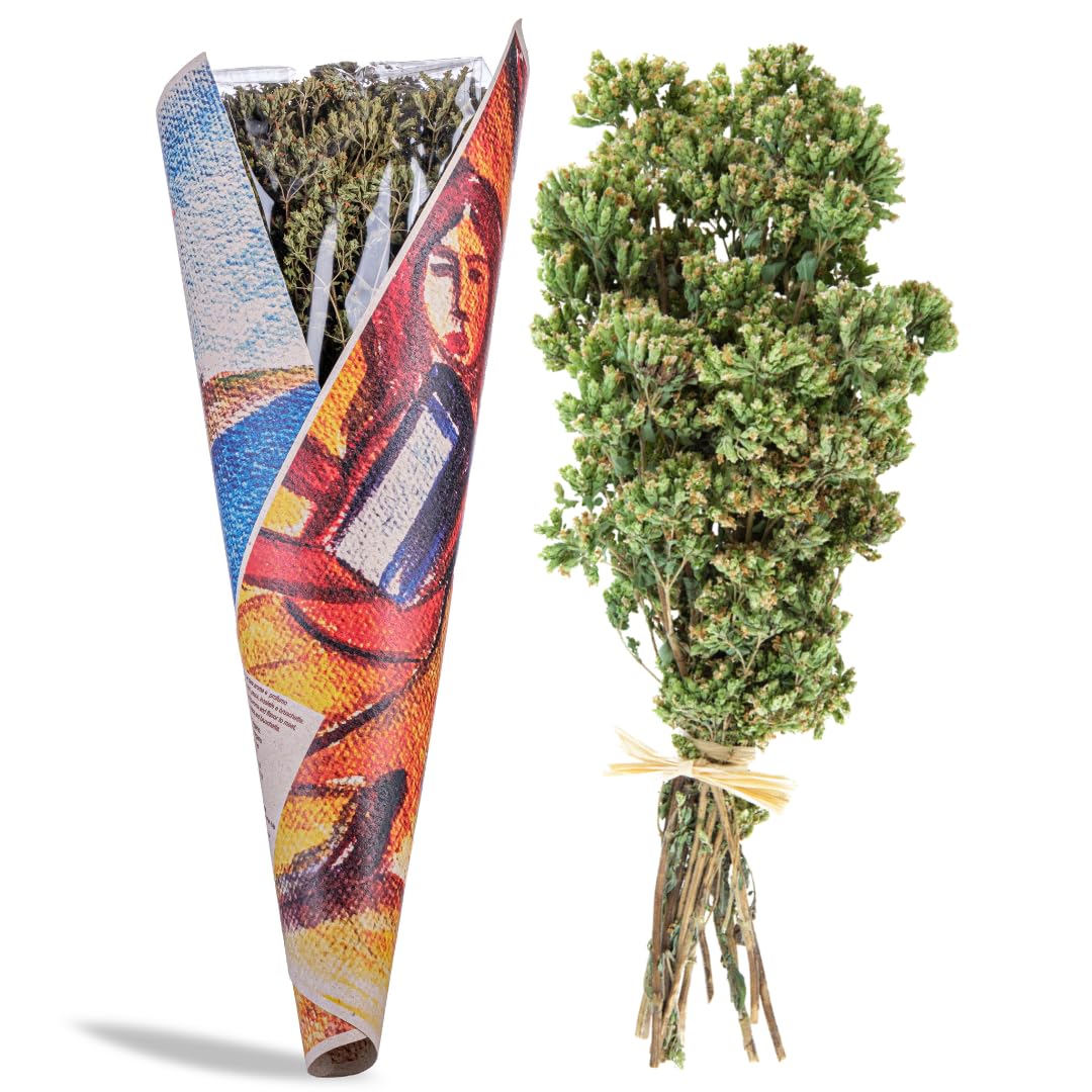 ARTIGIANI DEI SAPORI dried oregano sprigs close-up for authentic Italian flavor.