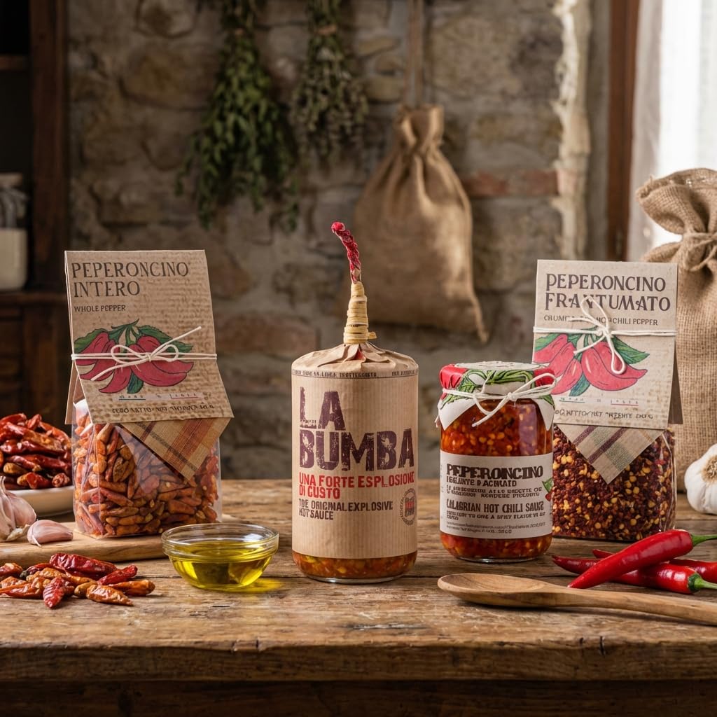 Artigiani Dei Sapori glass jar packaging showcases artisanal Italian craftsmanship