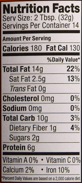 Flat lay of cashew butter pouches on table grab-and-go option