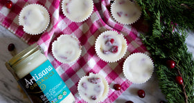 Artisana Coconut Butter closeup flesh emphasizes whole coconut for keto recipes