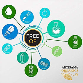 Artisana spread on bananas showcases creamy texture ideal for breakfast