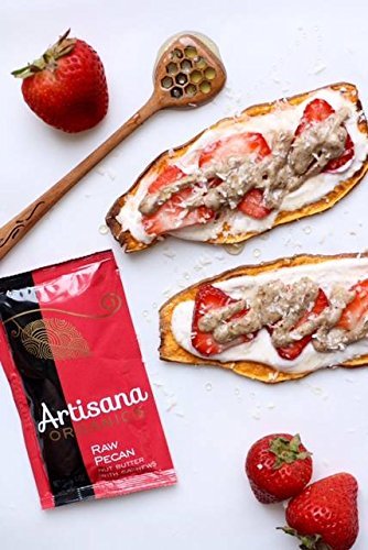 Artisana Pecan Butter crafted in small batches preserves natural flavor and nutrients.