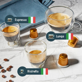 Artuzzi 120ct single-serve capsules streamline busy mornings with variety.