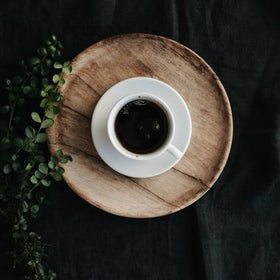 Arvid Nordquist Mellanrost brew shot showing a medium roast ideal for drip coffee.