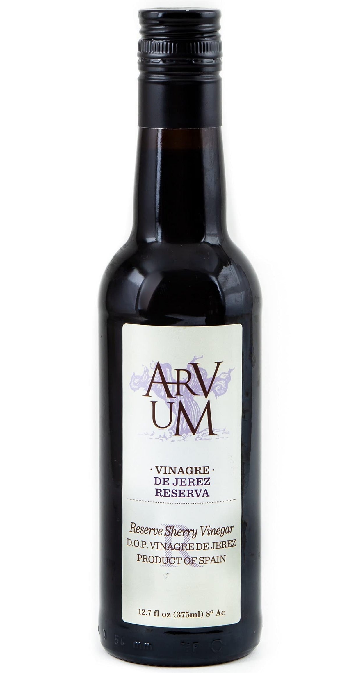 Arvum Sherry Vinegar bottle pouring to suggest dressings and marinades