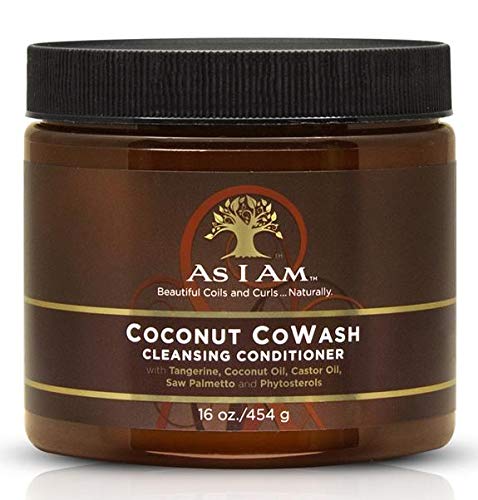 As I Am Coconut Cowash pack of 4 bottles for gentle cleansing and conditioning.