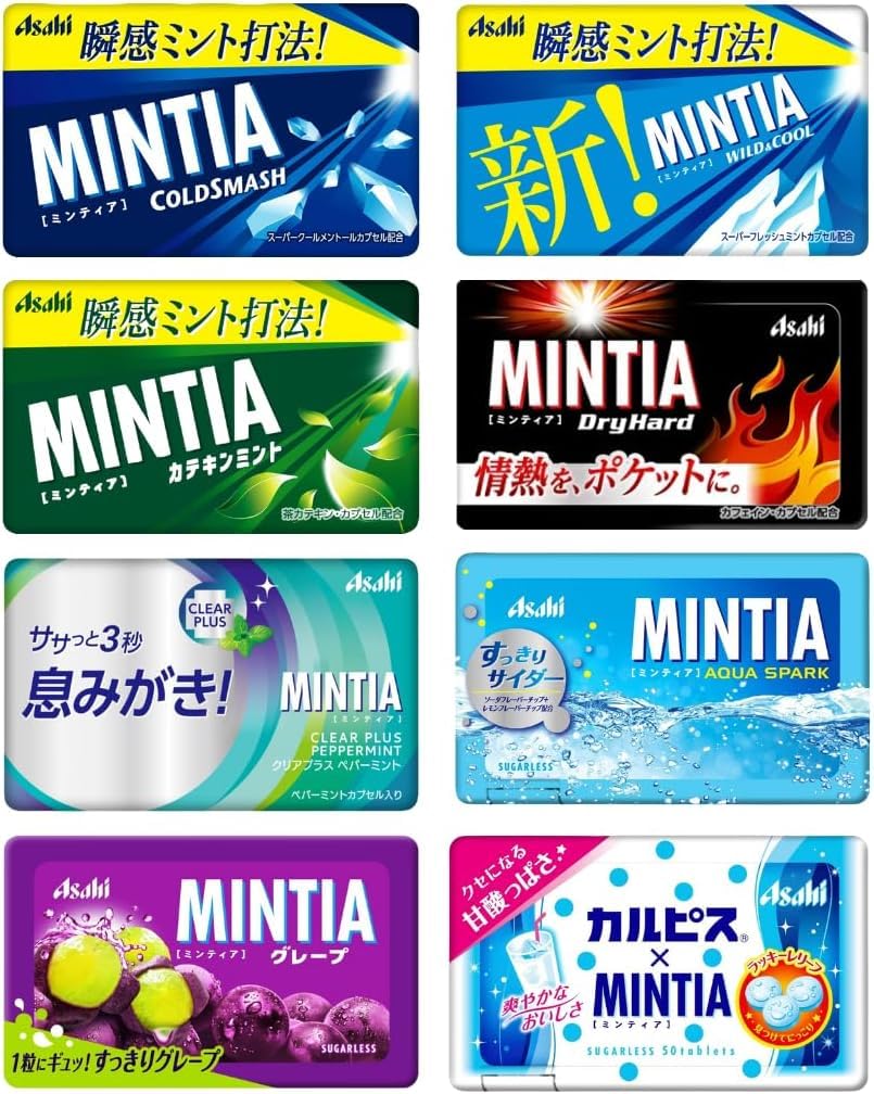 Asano Mintia assorted flavors pack for on-the-go freshness