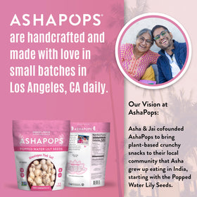 AshaPops nut-free corn-free soy-free snack ideal for restricted diets.
