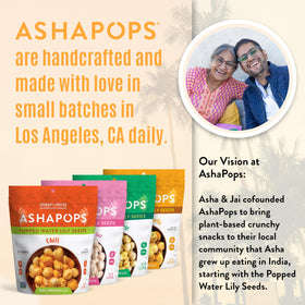 AshaPops turmeric garlic with Himalayan pink salt finish