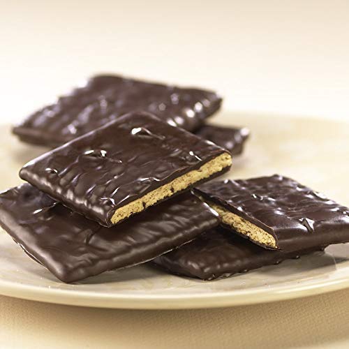 Gift-ready Asher's Chocolates branding with milk chocolate graham crackers