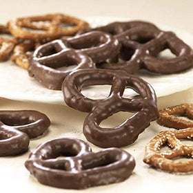 Asher's chocolate-covered pretzels make a thoughtful gift or party favor.
