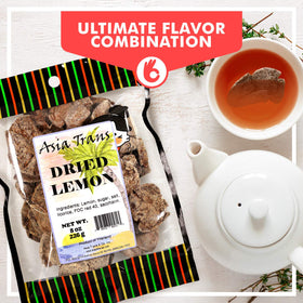 Asia Trans & Co. Asian-style lemon snack pack, versatile for snacks and drinks