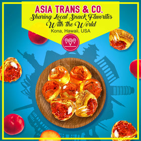 Asia Trans Golden Plum Crack Seed Drops are individually wrapped for freshness and sharing.