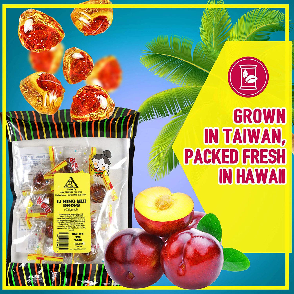 Asia Trans Hawaii packaging process reveals local craftsmanship and fresh production.