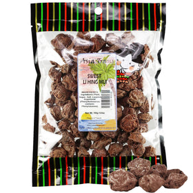 Asia Trans Li Hing Mui crack seed plums in a bag, convenient Hawaiian snack