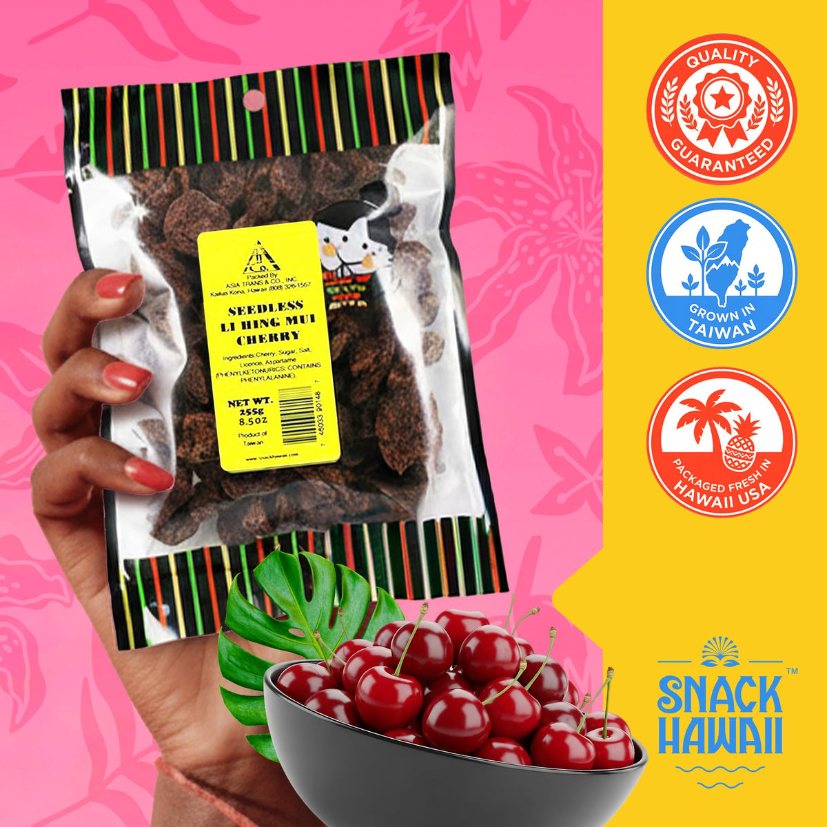 Asia Trans Li Hing Mui snack on the go.