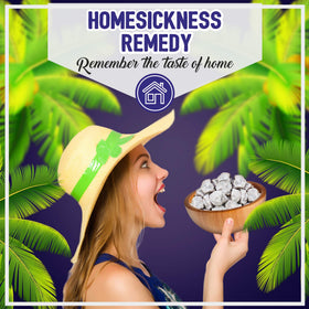 Asia Trans Seeded White Li Hing Mui crack seed plums packaging photo suggesting island snack gift