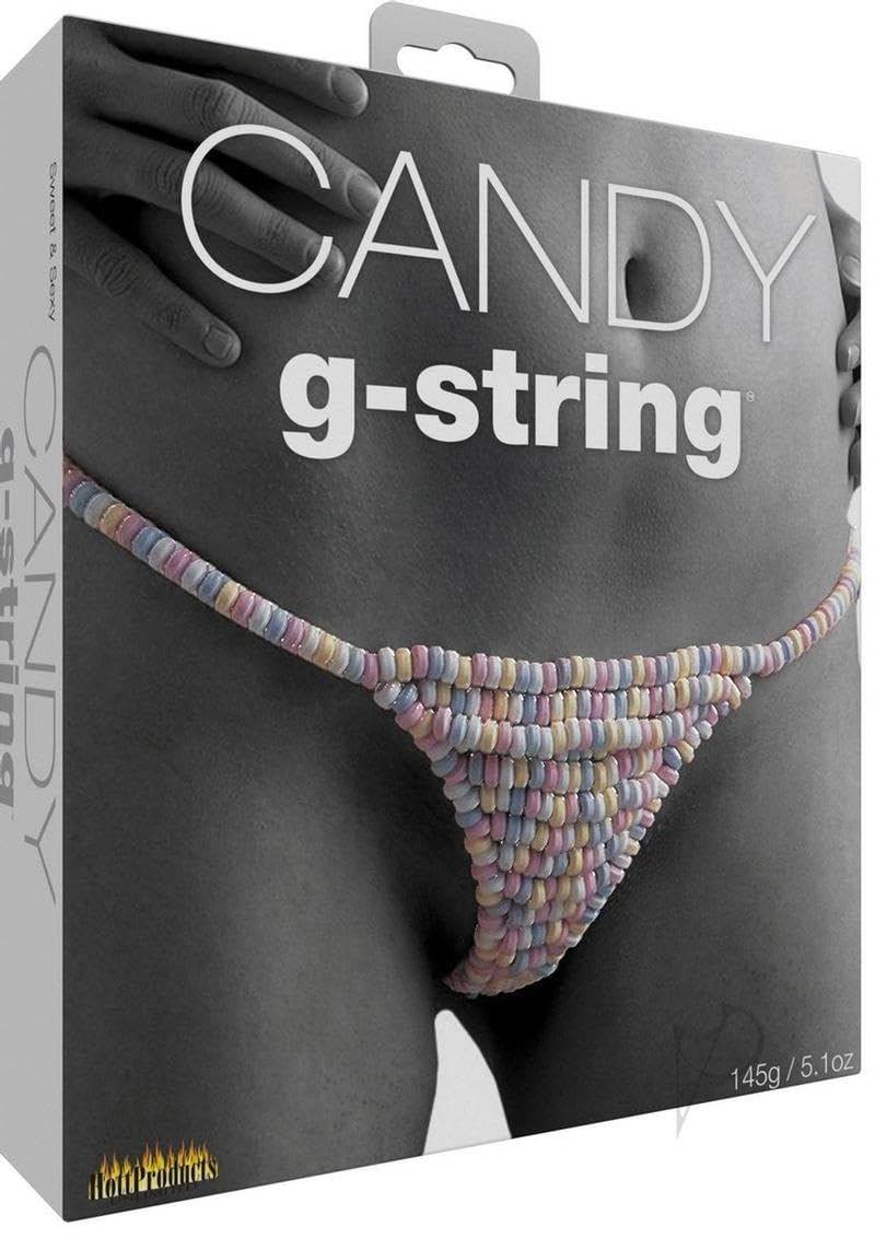 Candy G String coffee bag by Ask Grandpa Gourmet Coffees, eye-catching packaging for sweet caramel notes