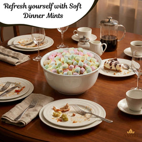 ASOZI Butter Mints pastel colors brighten candy buffets and wedding tables.