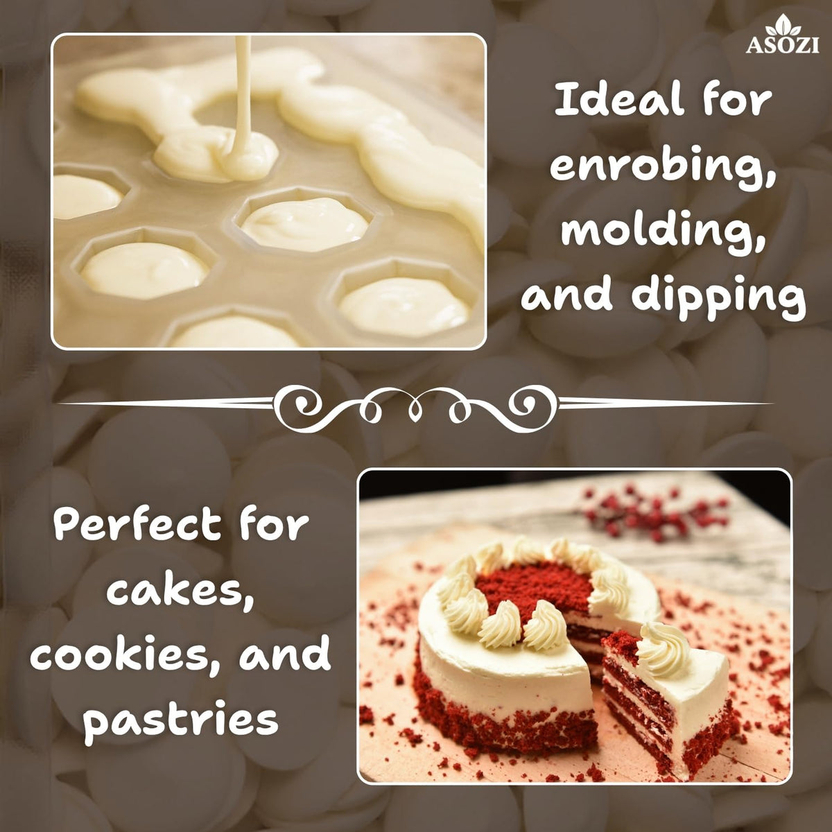 ASOZI cake pops coated with wafers for professional results