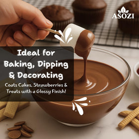 ASOZI chocolate melts coat candies evenly for dipping