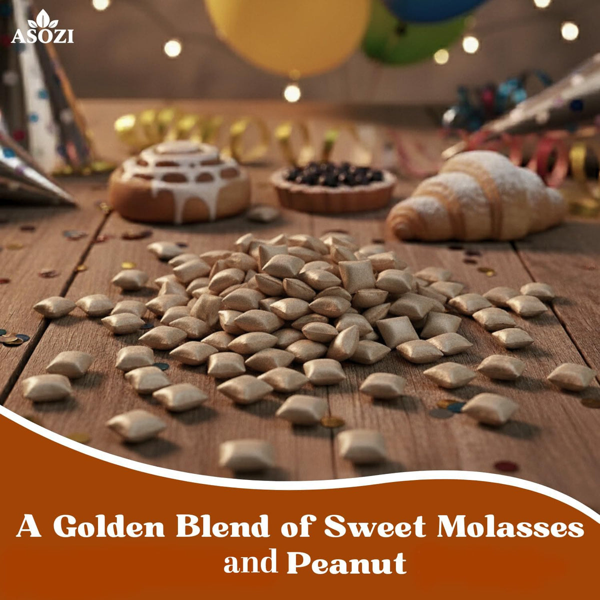 ASOZI Golden Crunchies party platter setup inspires easy tasting at gatherings.