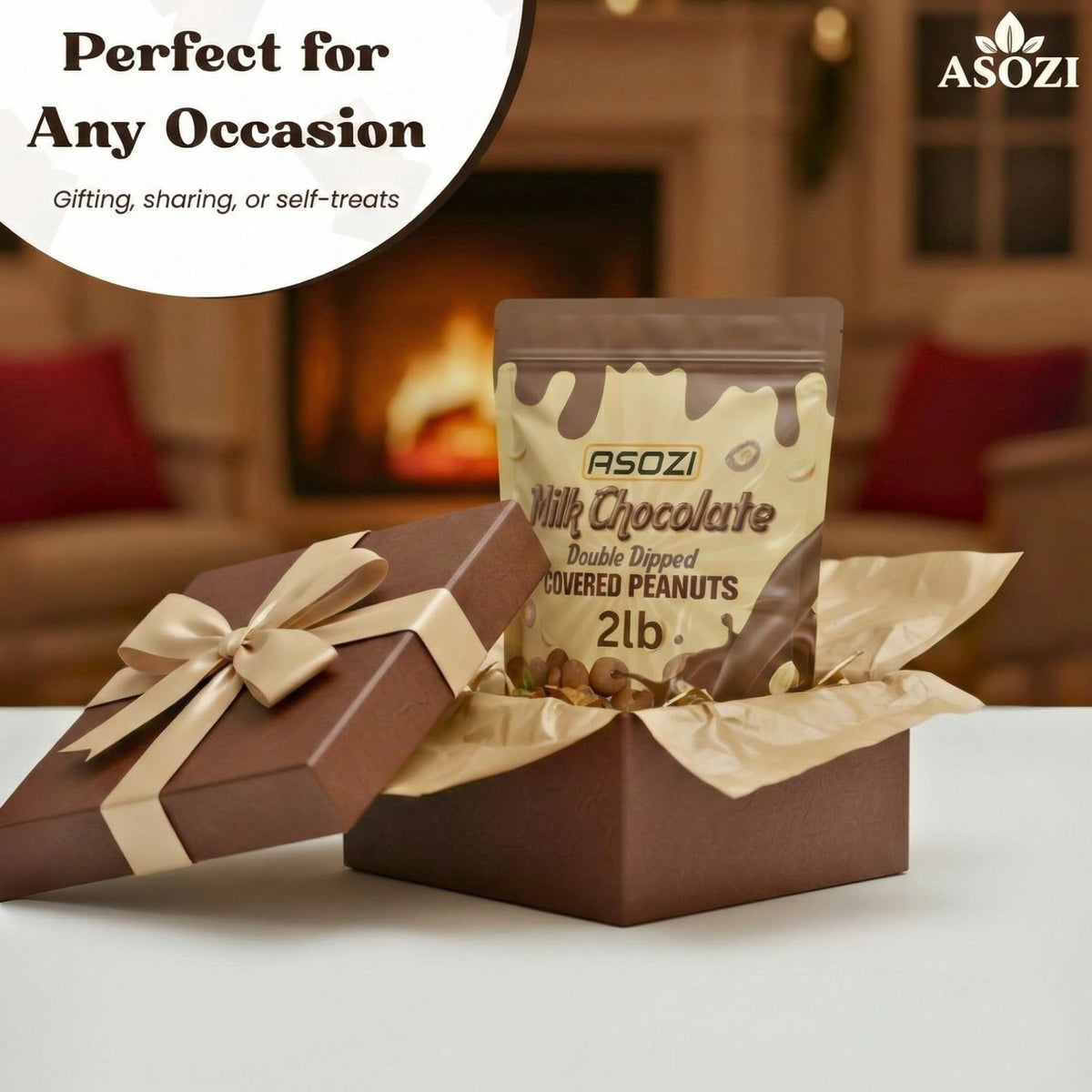 ASOZI party candy bowl presentation invites indulgence and conversation.