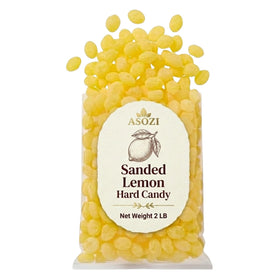 ASOZI Sanded Lemon Drops bulk bag for sharing at parties