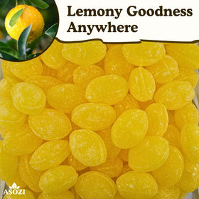 ASOZI Sanded Lemon Drops party-tray image for entertaining crowds