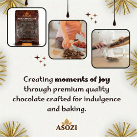 ASOZI wafers ideal for molds and molded chocolate treats