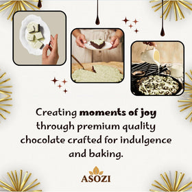 ASOZI wafers offering silky texture and glossy finish for desserts