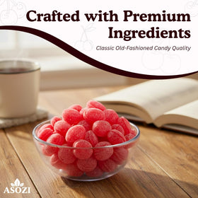 Bite-sized ASOZI Wild Cherry Drops for anytime snacking