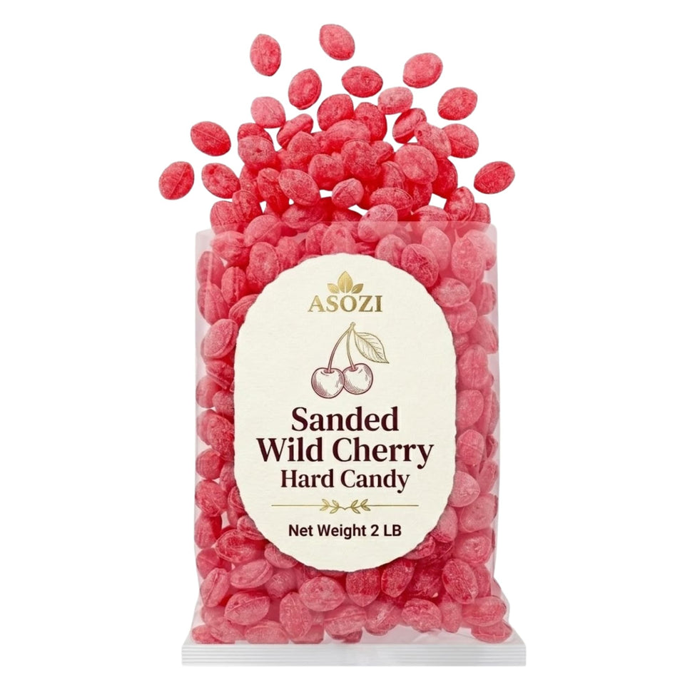 ASOZI Wild Cherry Drops bulk 2lb bag ready for sharing at events