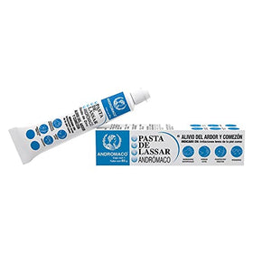 Asrnten Pasta Lassar 60g packaging shows protective barrier for damaged skin