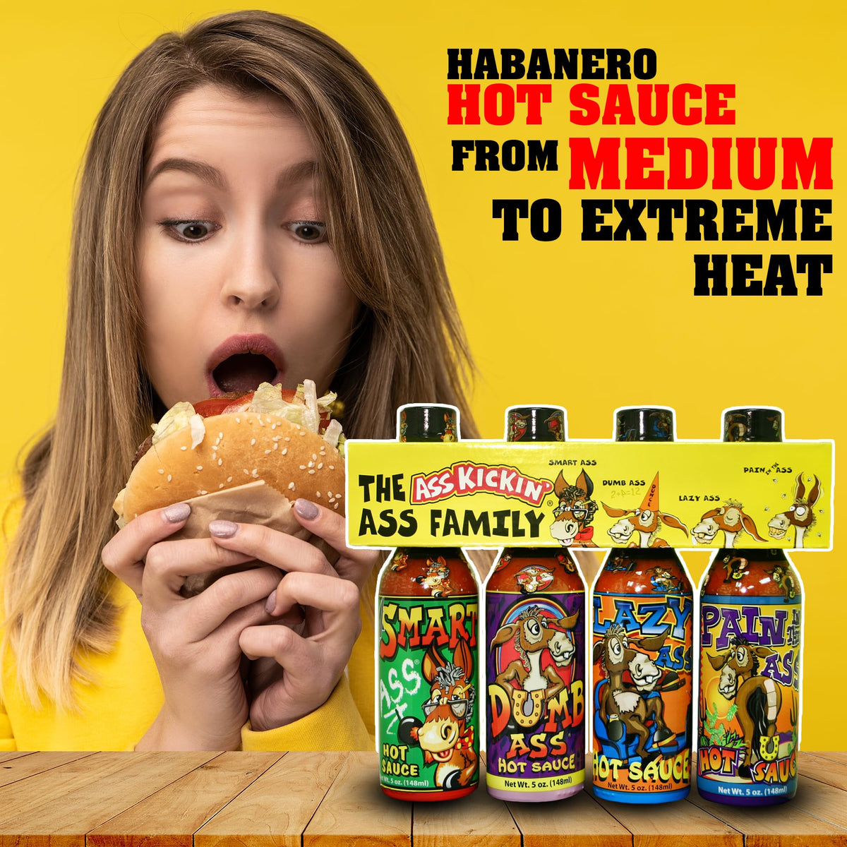 ASS KICKIN' BBQ pairing with pork using habanero sauce for smoky sweetness.