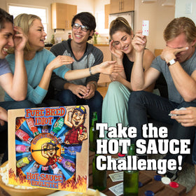 ASS KICKIN' Pure Bred Idiot roulette game board for epic game nights with spicy dares