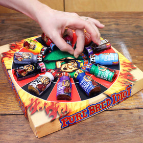 ASS KICKIN' Pure Bred Idiot roulette variety pack showcases flavor range from mild to extreme