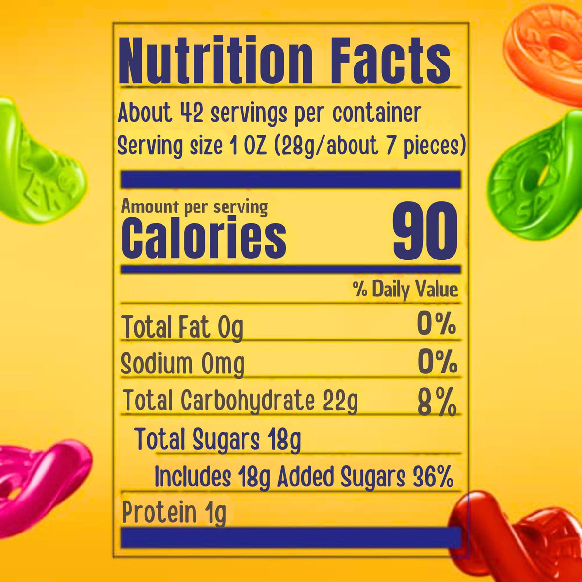 Assortit 60-pack 3-lb gummy candy for bulk sharing.