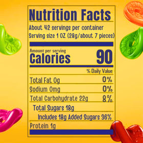 Assortit 60-pack 3-lb gummy candy for bulk sharing.