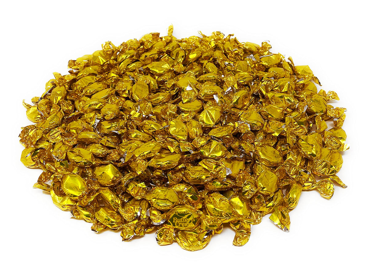 Assortit Butter Cream hard candy-individually-wrapped for hygienic treats and party favors
