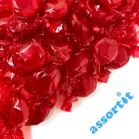 Assortit Cinnamon Hard Candy Disks bulk packaging for pantry storage