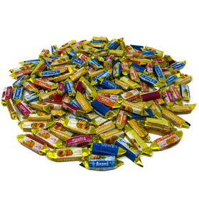 Assortit Fruity Hard Candy strawberry flavor with real pulp for fruit-forward bite