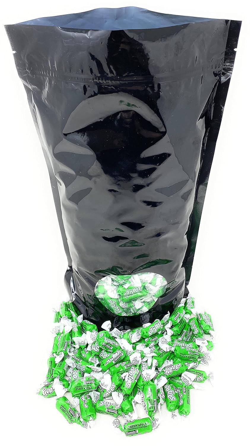 Individually wrapped Assortit Green Apple Frooties candies, handy for gifting