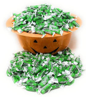 Assortit Green Apple Frooties in a resealable bag for easy snacking