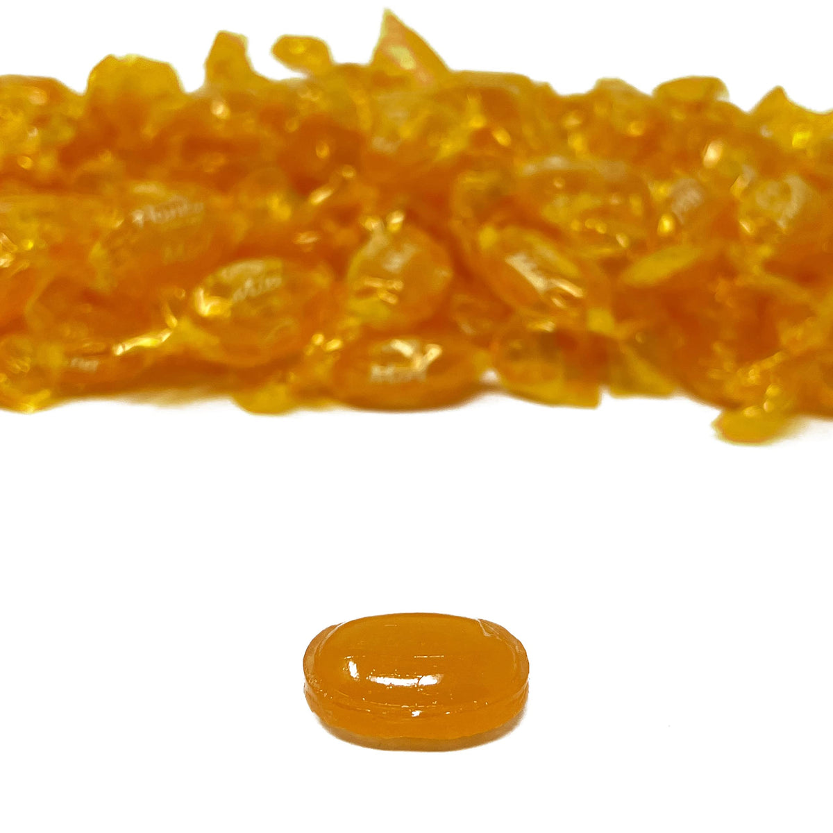 Assortit honey filled candy bag stand-up, resealable freshness