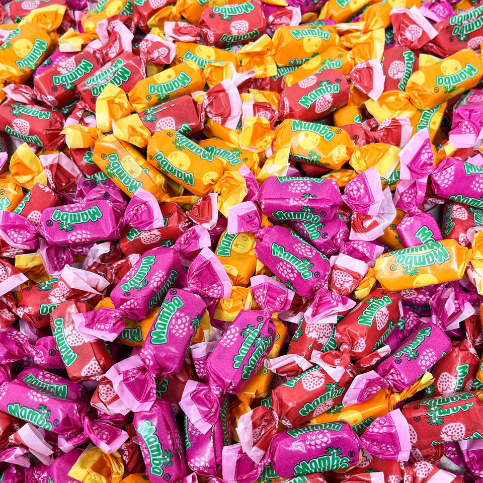 Assortit Mamba fruit chews 2lb bulk bag offers party-ready variety