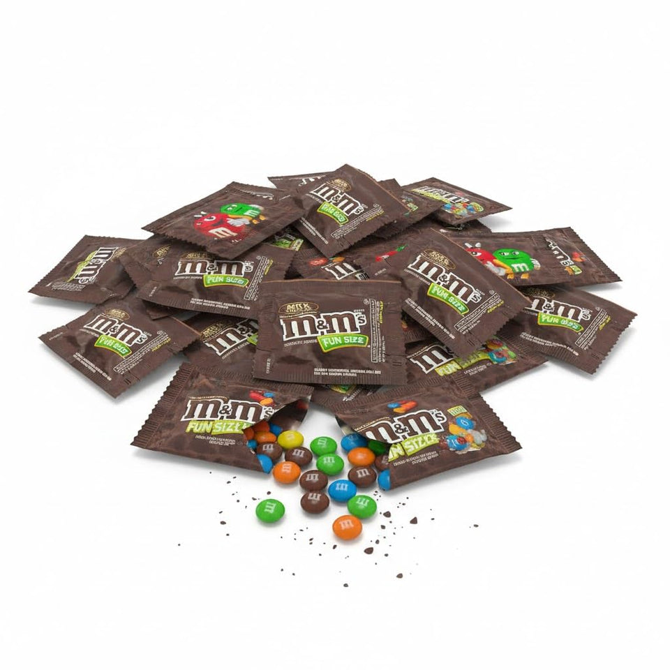 Assortit M&M Original Milk Chocolate bulk pantry bag for easy snacking.