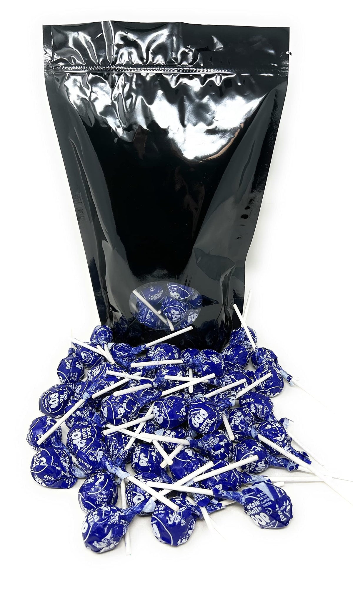 Assortit grape lollipops ideal for office parties and vending machine refills.