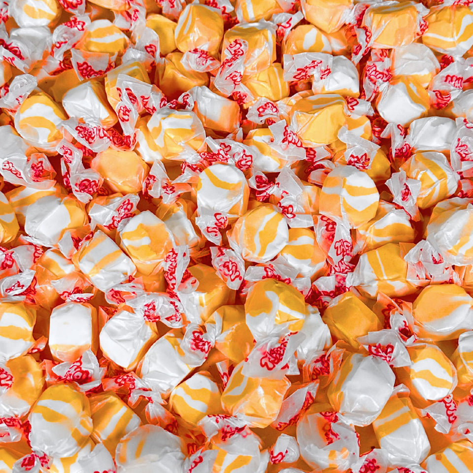 Assortit Peaches N Cream taffy bag 1lb, great for sharing at parties